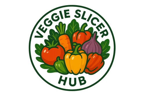 DEVI FARE UN LOGO ROTONDO CON DELLE VERDURE E LA MIA AZIENDA SI CHIAMA VEGGIE SLICER HUB